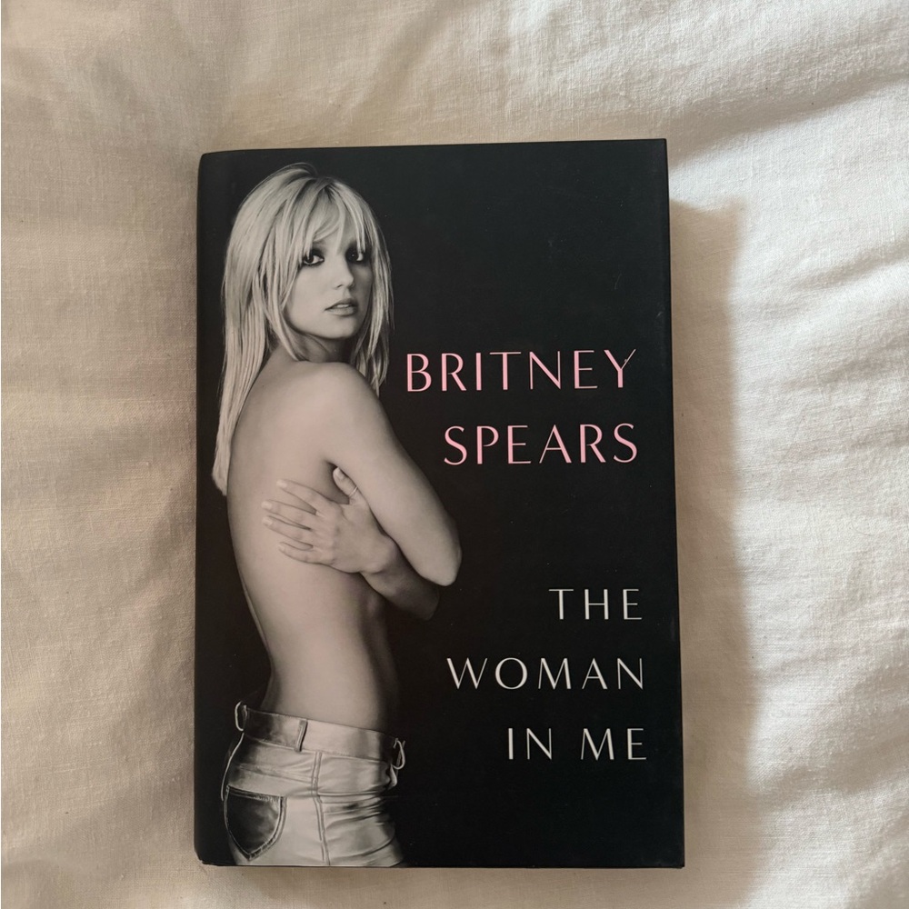 Britney Spears 'The Woman in Me' Hardcover Book - Black Cover